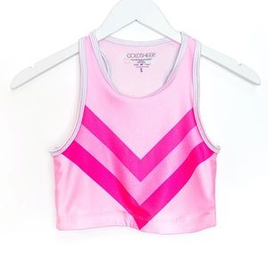 Goldsheep x Keep a Breast Chevron Bra & Leggings